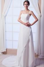 Simple Sweetheart Wedding Dress For Beach Wedding Ceremoney