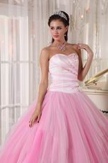 Lovely Pink Girls Prefer Quinceanera Dress Fading Color Fabric