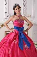 Cheap Price 2014 Top Quinceanera Dress With Bowknot