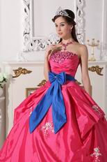 Cheap Price 2014 Top Quinceanera Dress With Bowknot