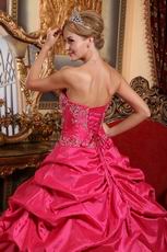 Special Price Quinceanera Dress Deep Rose Pink In CT