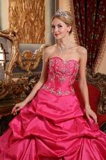 Special Price Quinceanera Dress Deep Rose Pink In CT