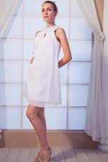 Wholesale Halter Mini Graduation Dress For High School