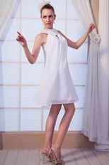 Wholesale Halter Mini Graduation Dress For High School