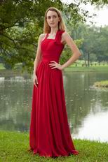 Halter Top Wine Red Prom Dresses With Halter Skirt