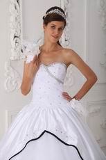 Single One Shoulder White Dress to Quinceanera Party Wear