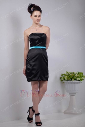 Black Strapless Short Homecoming Dress Under 100 Dollars