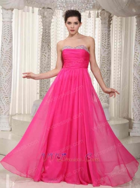 Hot Pink Designer One Shoulder Sexy Evening Dress Customized Night Club