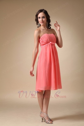 Watermelon Teal Length Bridesmaid Dress Under $100