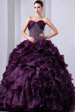 Dress Like A Princess Grape Quinceanera Dresses Under $250