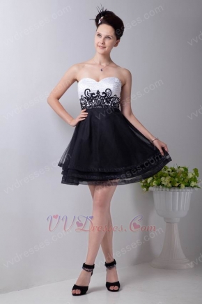 Sweetheart Other Side Zip A-line Gradution Dresses