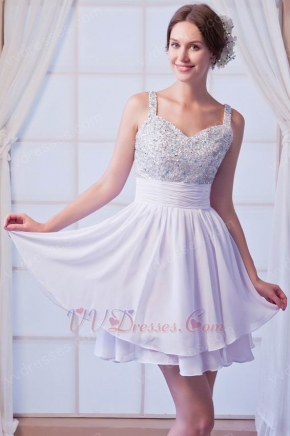 Hot Sell Straps Lavender Sweet 16 Dress With Beading